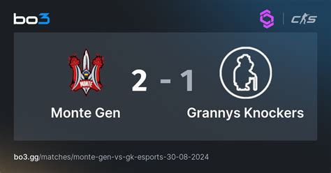 pixel.bet cs:go|Monte Gen vs Grannys Knockers .